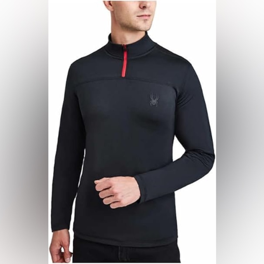 Spyder Active Performance Quarter Zip Pullover Me… - image 1
